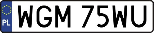 WGM75WU