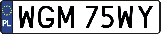 WGM75WY