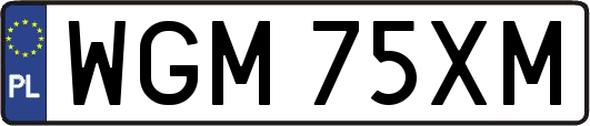 WGM75XM