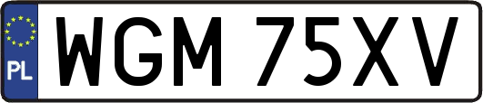 WGM75XV