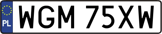 WGM75XW
