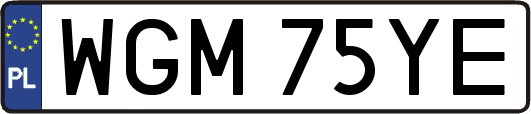 WGM75YE
