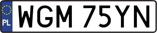 WGM75YN