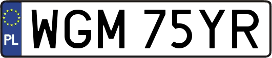 WGM75YR