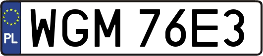 WGM76E3