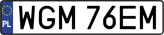 WGM76EM