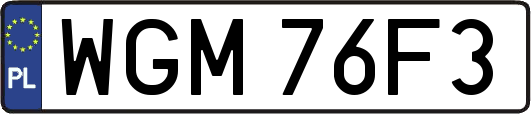 WGM76F3
