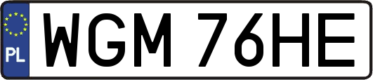 WGM76HE