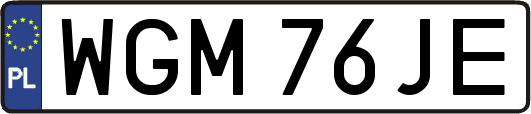 WGM76JE