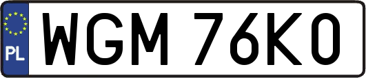 WGM76K0