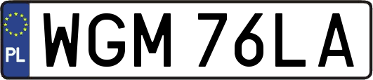 WGM76LA