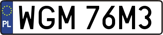 WGM76M3