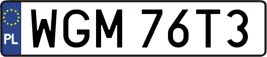 WGM76T3