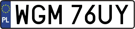 WGM76UY