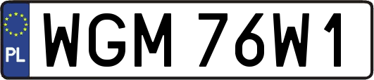 WGM76W1