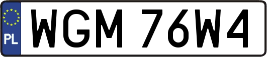 WGM76W4