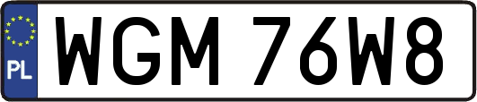 WGM76W8