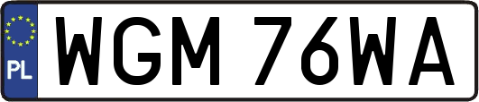 WGM76WA