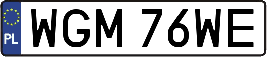 WGM76WE