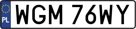 WGM76WY