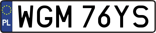 WGM76YS