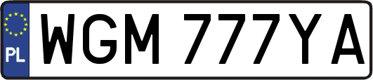 WGM777YA