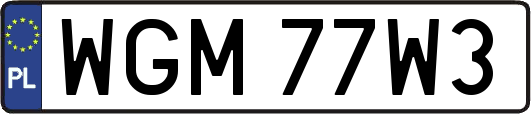 WGM77W3