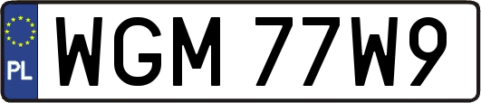 WGM77W9