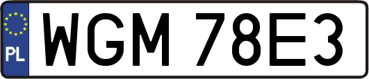 WGM78E3