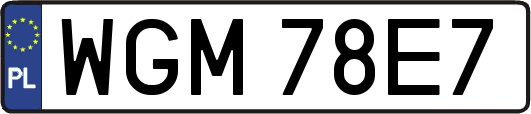 WGM78E7