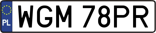 WGM78PR