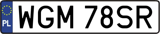 WGM78SR