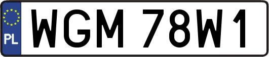 WGM78W1