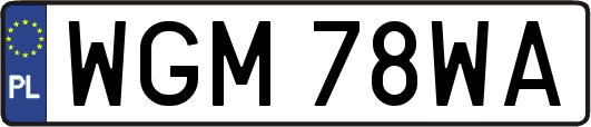 WGM78WA