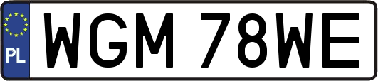 WGM78WE