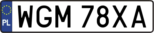 WGM78XA