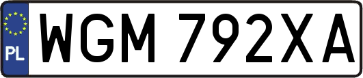 WGM792XA