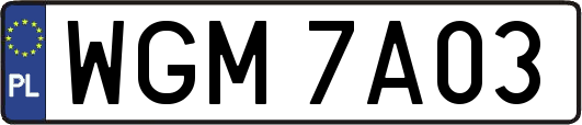 WGM7A03