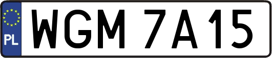 WGM7A15