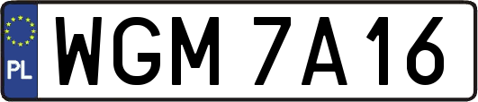 WGM7A16