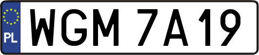 WGM7A19