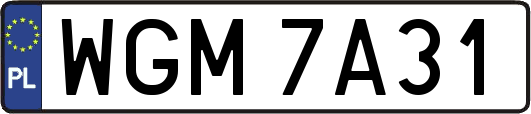 WGM7A31