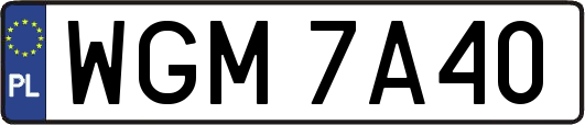 WGM7A40