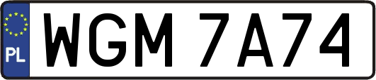 WGM7A74