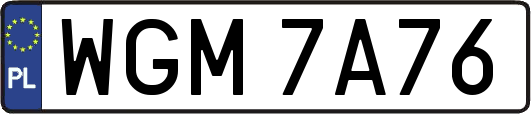 WGM7A76