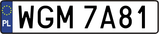 WGM7A81