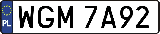 WGM7A92