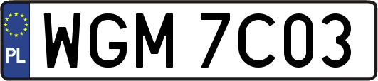 WGM7C03