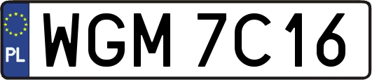 WGM7C16