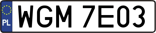 WGM7E03